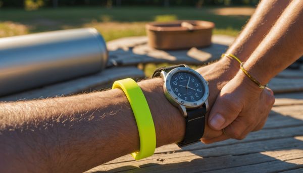 Le port du bracelet de sécurité obligatoire au camping