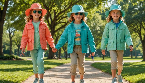 Les indispensables textiles anti-UV pour les enfants