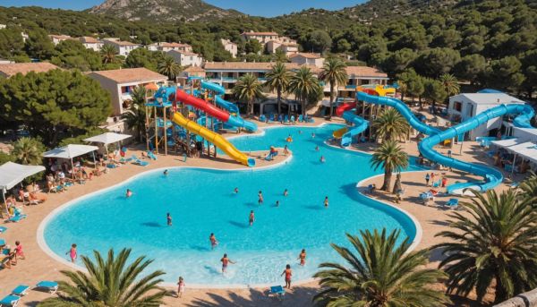 Pour des vacances inoubliables : camping avec parc aquatique à Calvi