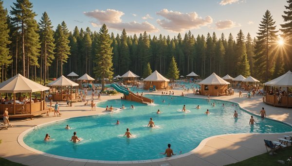 Découvrez les plaisirs du camping naturiste avec parc aquatique : l'ultime combo détente et liberté