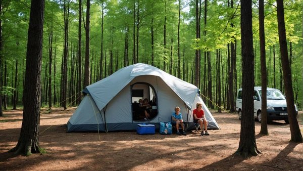 Séjour en famille au camping les fauvettes près d'alès