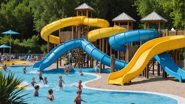 Découvrez le plaisir du campign les galets avec parc aquatique