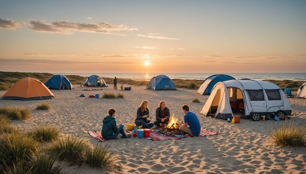 Activités de plein air dans les campings des Sables d'Olonne