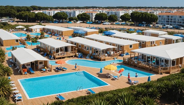 Camping Les Sables d'Olonne avec Piscine : Quels sont les différents types d'hébergement proposés ?