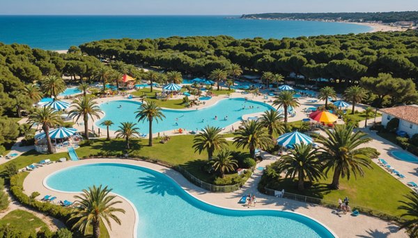 Les meilleurs campings 4 étoiles en Charente Maritime avec des parcs aquatiques