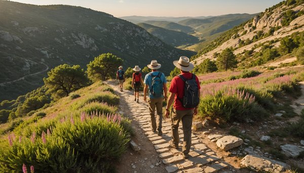 Activités avec les enfants dans la région des Cévennes en France
