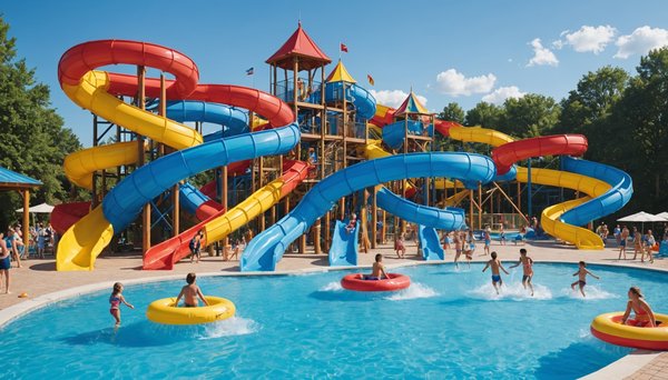 Des vacances dans un parc aquatique dans les Landes