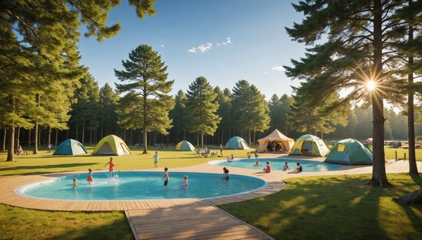 Top 3 des destinations de camping en Loire-Atlantique où trouver un parc aquatique accessible aux familles