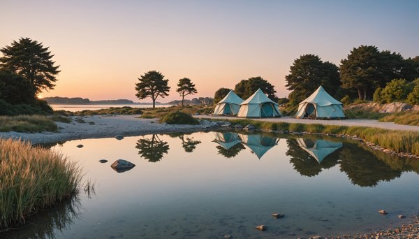 Les plus beaux espaces aquatiques des campings à Fouesnant