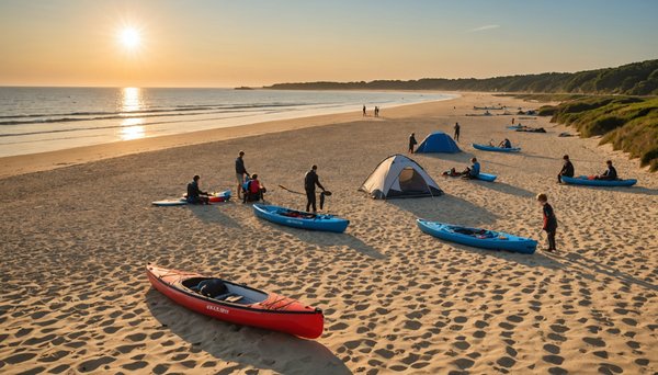 Découvrez toutes les activités aquatiques proposées aux familles dans un camping près de la mer dans les Pays de la Loire