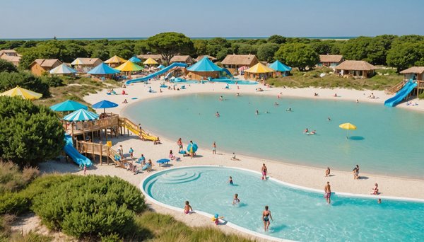 Des vacances inoubliables : Les meilleurs campings avec parc aquatique et piscine sur l'Île de Ré.