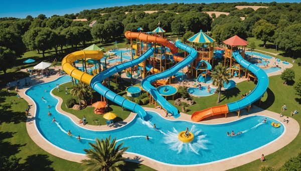 Les plus beaux parcs aquatiques des campings de Vendée 4 étoiles et plus