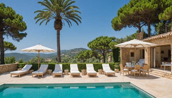 Avantages de la piscine sur la plage l'été dans le Var