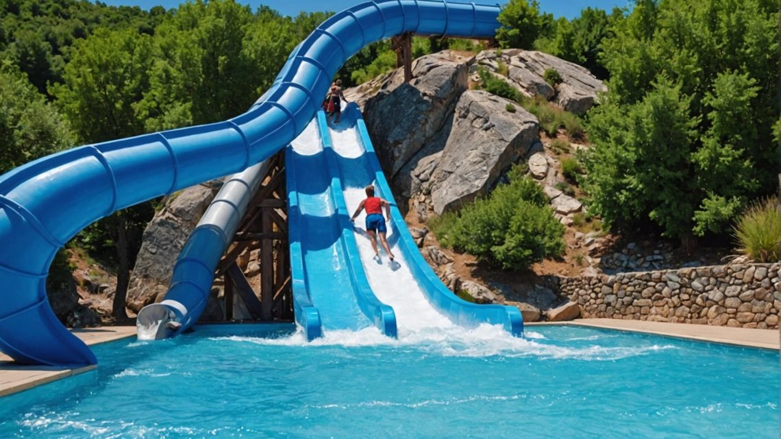 Découvrez le toboggan aquatique en ardèche pour un été fun